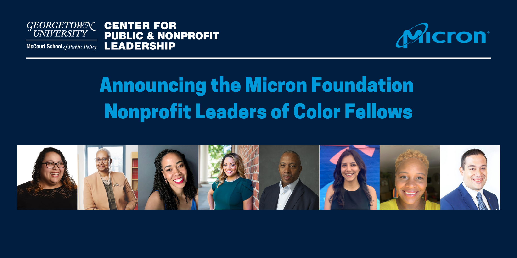 Micron Nonprofit Leaders of Color Fellows - sm image