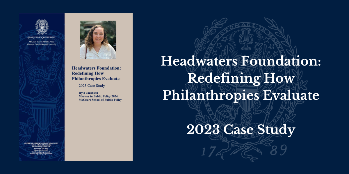 Headwaters Foundation Case Study