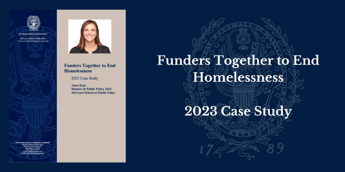Funders Together to End Homelessness